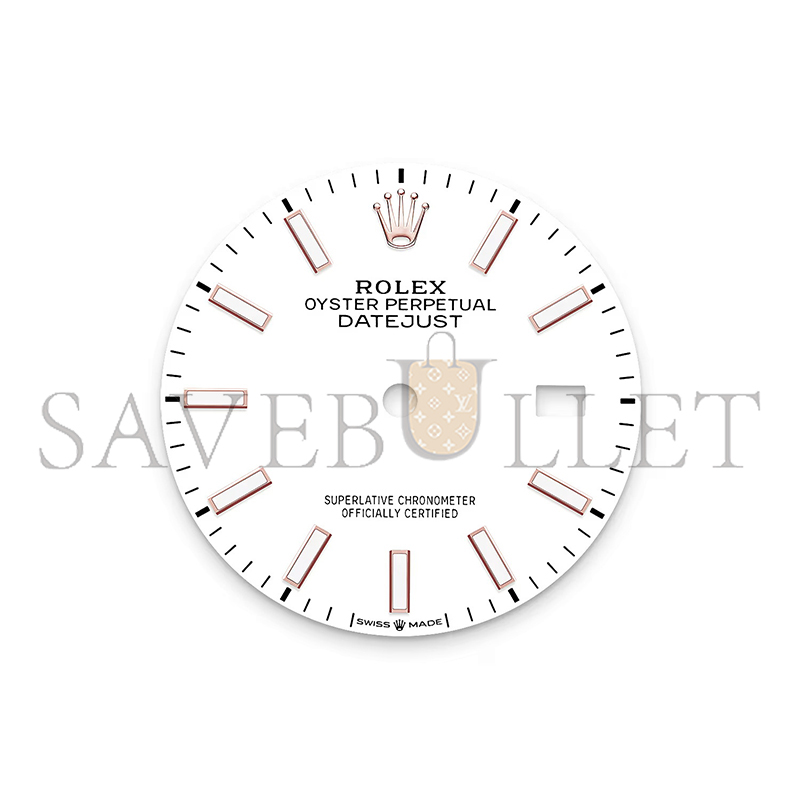 ROLEX DATEJUST 36 OYSTER, 36 MM, OYSTERSTEEL AND EVEROSE GOLD M126231-0017